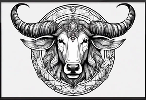 May, July, December zodiac tattoo idea