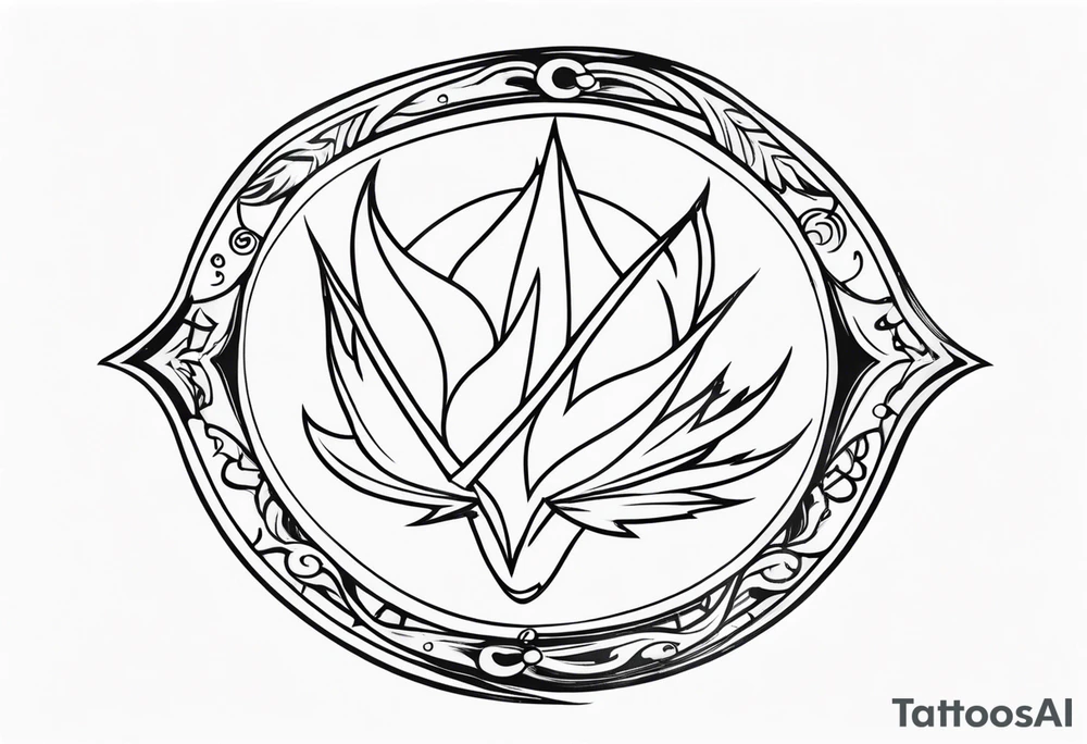 Fairy tail anime tattoo emblem fairy tattoo idea