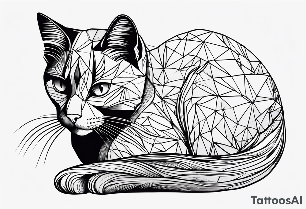 Black Cat tattoo idea