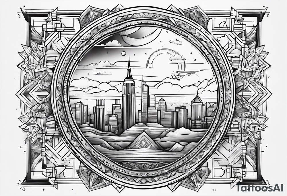 Travel nursing tattoo idea
