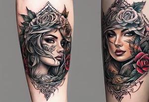 Children and grandchildren names manly tattoo on my forearm tattoo idea