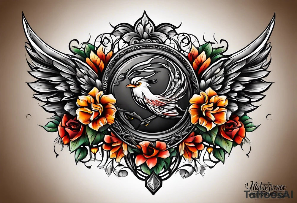 Leather Tooled Western Tattoo tattoo idea