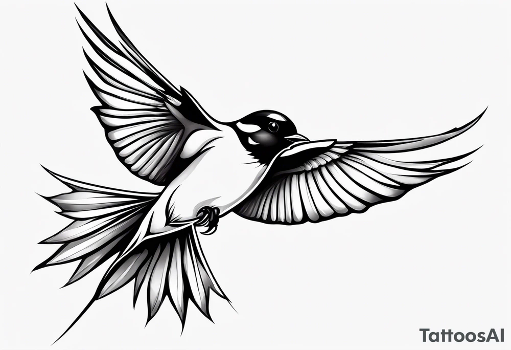 swallow tattoo idea