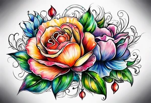 something that symbolises hope and includes the following wording "fuck cancer" tattoo idea