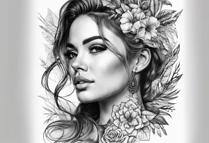 Memento vivere tattoo idea