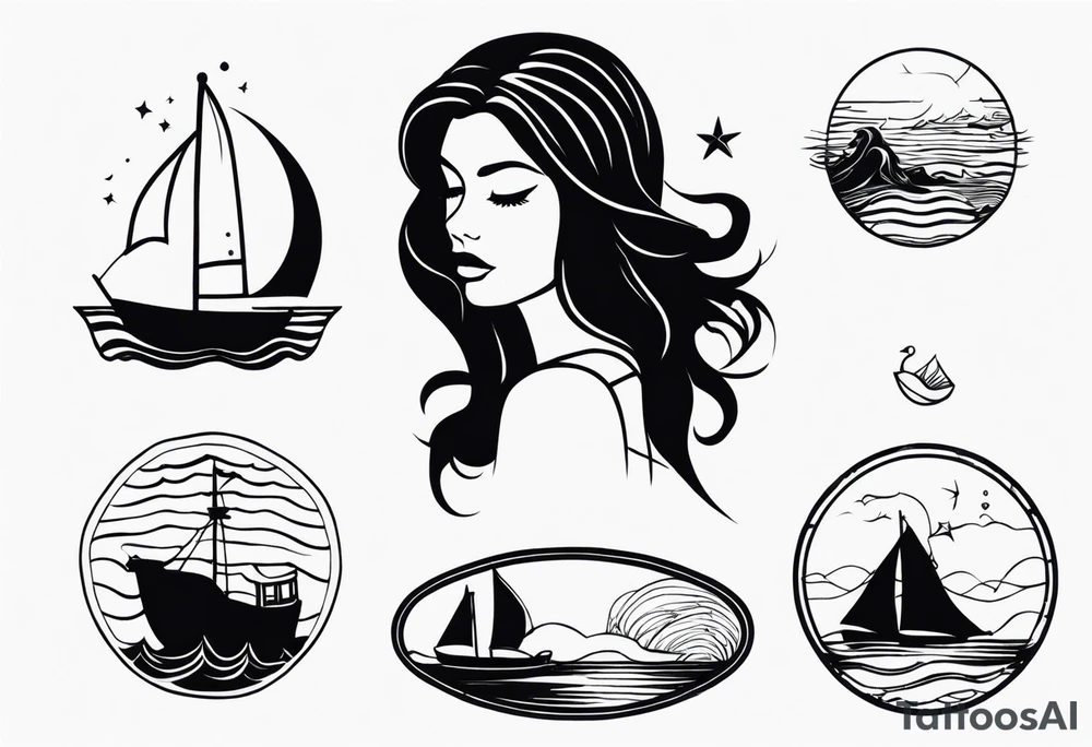 Small Sea tattoo tattoo idea