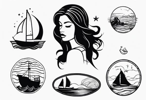 Small Sea tattoo tattoo idea