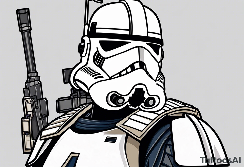 Star Wars, Captain Rex, Pistols drawn, tattoo idea