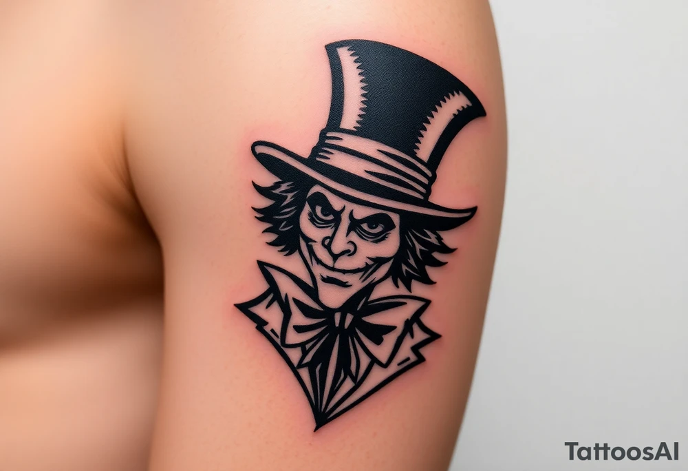 the mad hatter tattoo idea