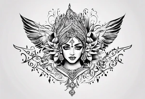 Name Neha tattoo idea