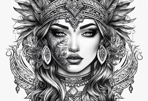 Pain tattoo idea