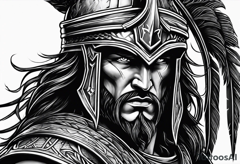 spartan tattoo idea