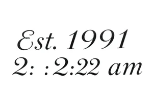 Est. 1991  2:22 am tattoo idea