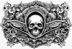 Powell Peralta OG Rat Bones Skateboard tattoo idea