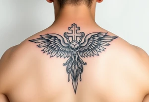 Religious Chicano tattoo idea
