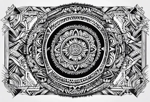 Tongan art tattoo idea