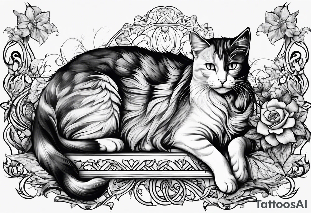 Cat tattoo idea