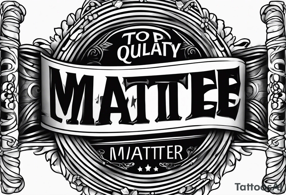 black lives matter tattoo on a picket sign tattoo idea