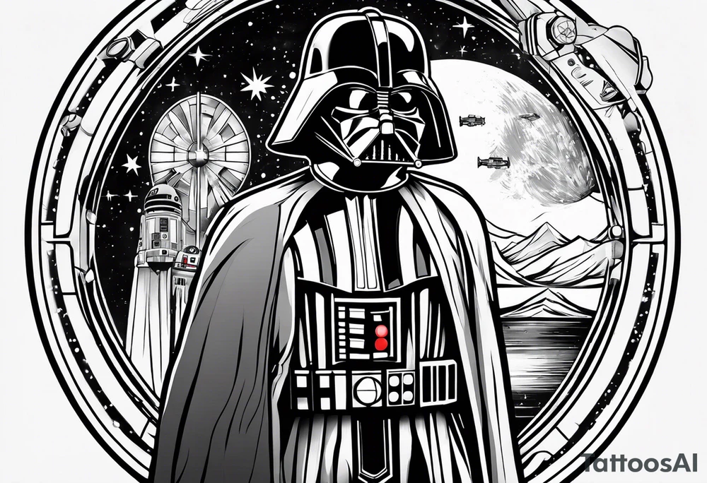 Star wars, doctor who tattoo idea