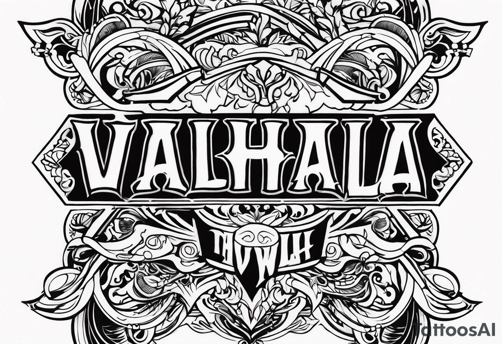 Valhalla tattoo idea