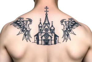 Tatouage vierge de kazan église russe orthodoxe sur epaule tattoo idea