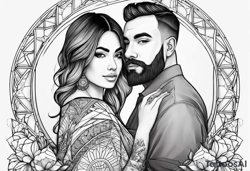 Me and my wife and my dotter tattoo idea