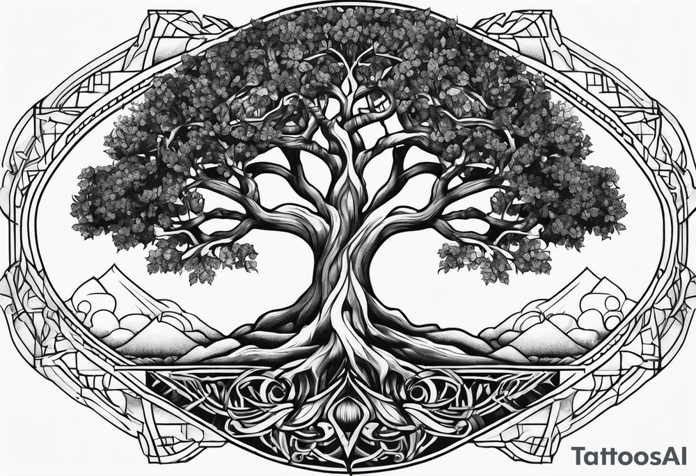 Tree of life tattoo idea