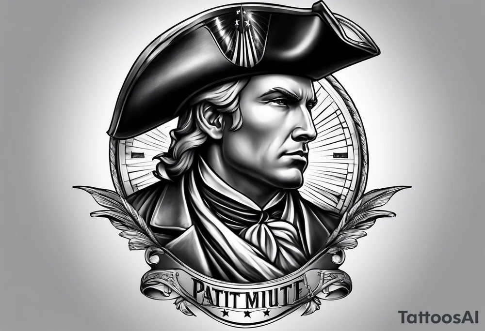 Patriot minute man tattoo idea