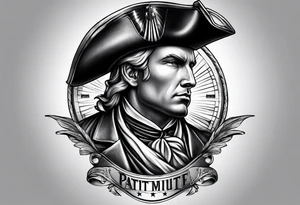 Patriot minute man tattoo idea