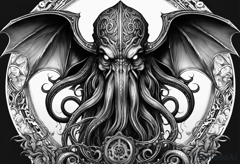 Cthulhu, half sleeve tattoo idea