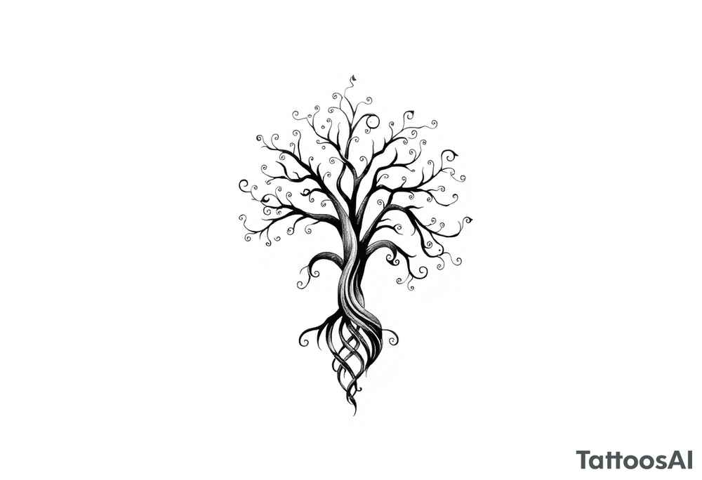 Tree of life tattoo idea