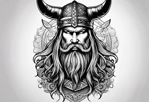 Viking sleeve tattoo idea