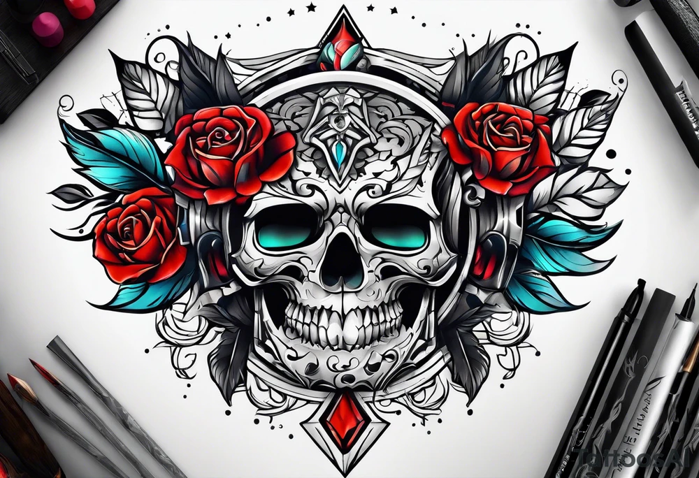 arm tattoo tattoo idea