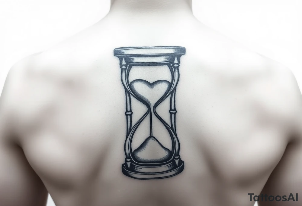timeglass computer related tattoo idea