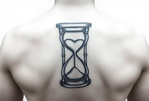 timeglass computer related tattoo idea