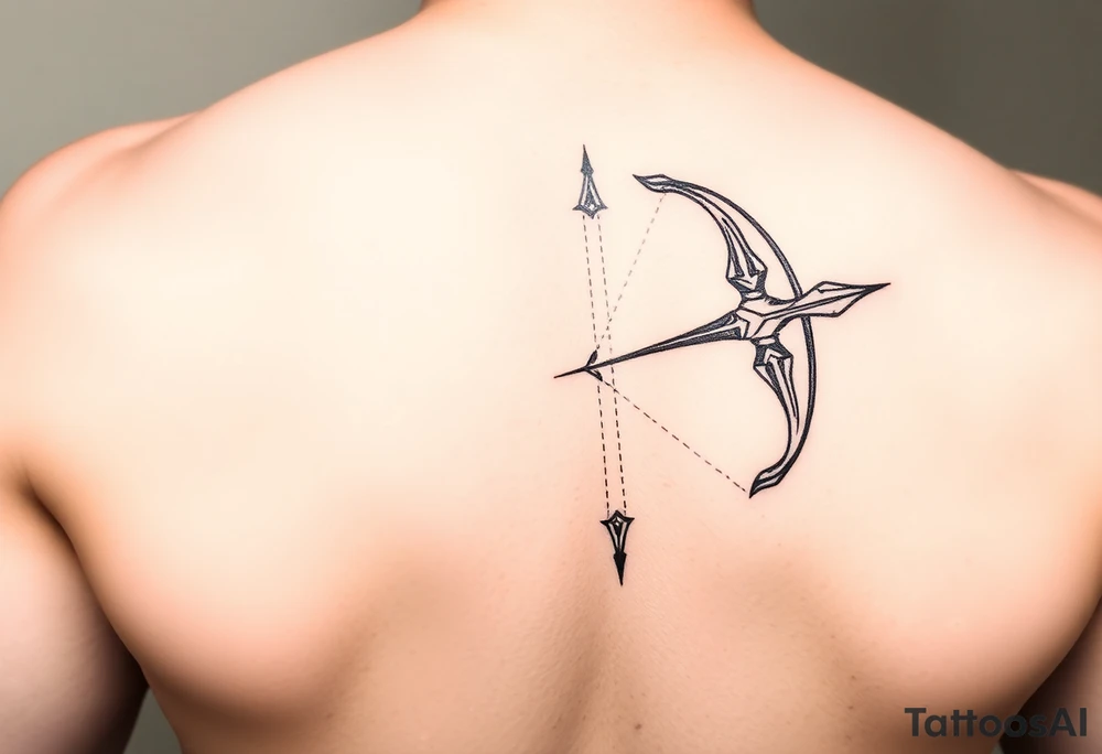 Sexy Sagittarius tattoo idea