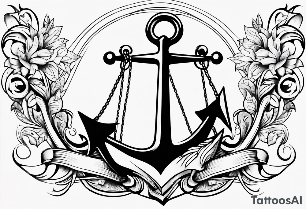 Anchor tattoo idea