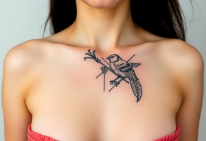На шеи факел tattoo idea