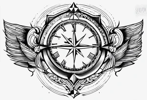Minimalist tattoo design for quote " never fold never back down" tattoo idea