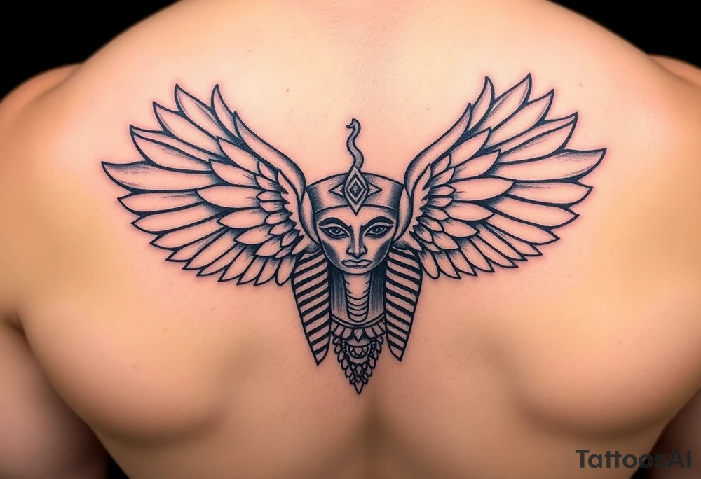 egyptian themed tattoo idea