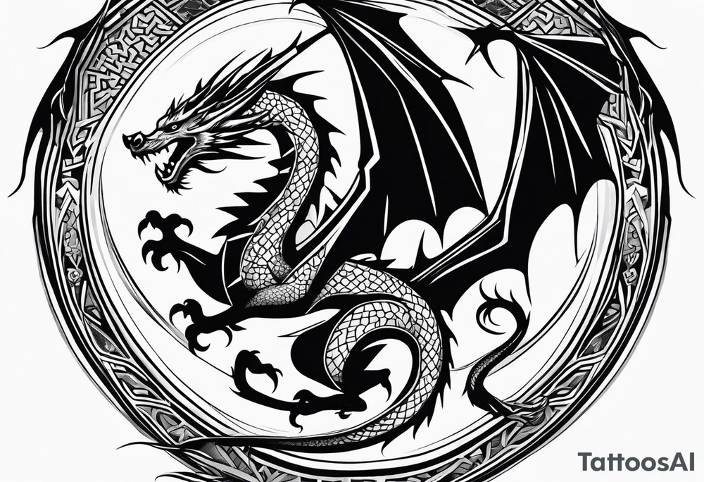 DRAGON tattoo idea