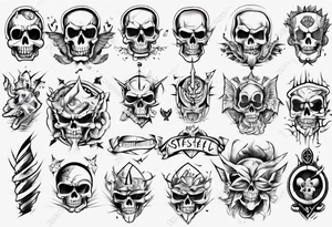 geschlechtsteil tattoo idea