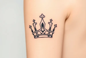 Royalty crown tattoo idea