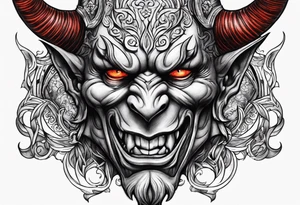 devil tattoo idea