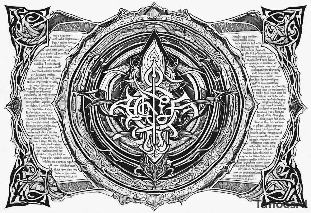 Valhalla death 
prayer poem tattoo idea