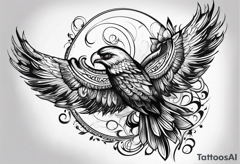 3 6 9 numbers arm tattoo idea