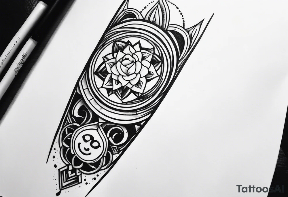Reincarnation forearm tattoo tattoo idea