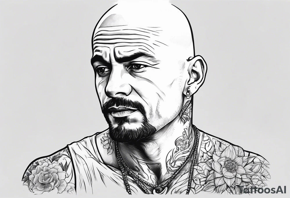 Tattoo artist without hair man tattoo idea