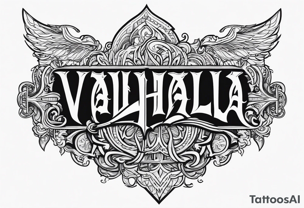 Valhalla tattoo idea