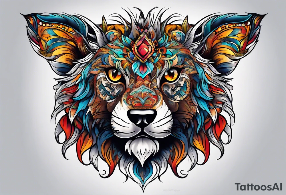 animal tattoo idea